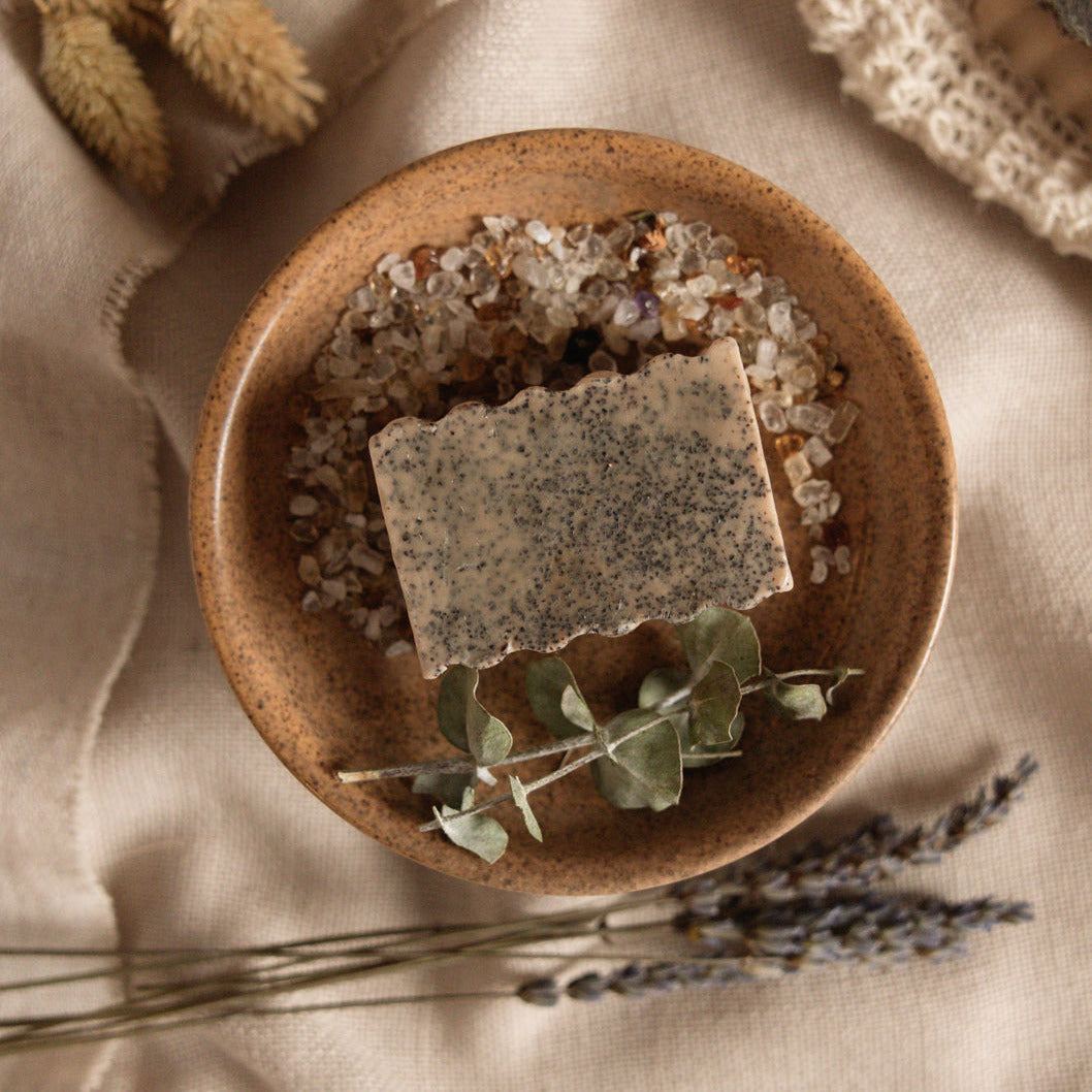 Eucalyptus & Balsam Fir Soap - Soap for Inflamed Skin - Petite Soap Bar