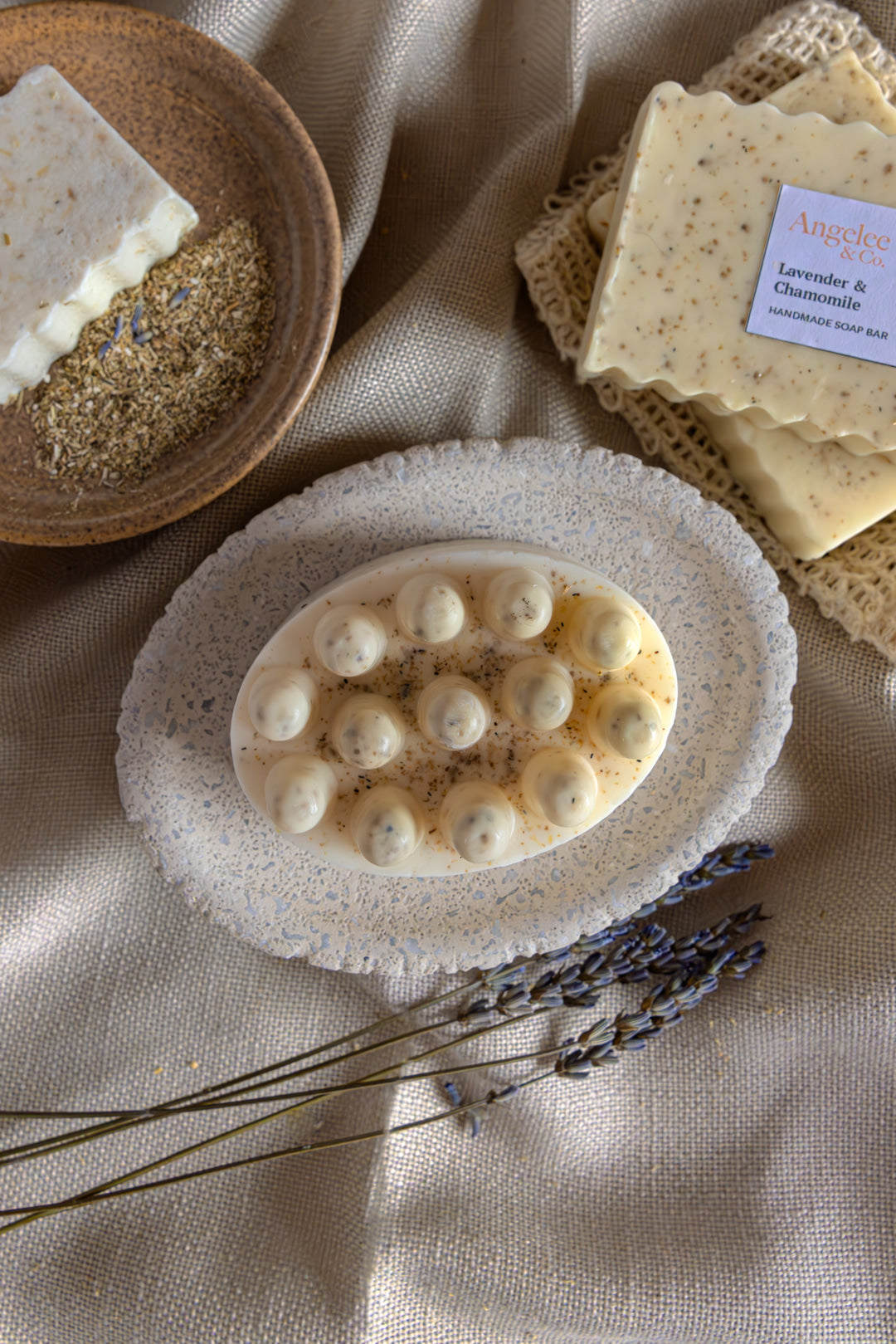 Lavender & Chamomile Soap - Calming Soap Bar - Soap Bar