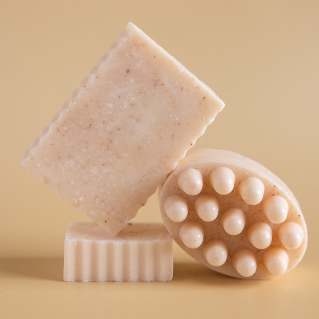 Pink Grapefruit & Spearmint Soap - Soothing Soap Bar for Eczema
