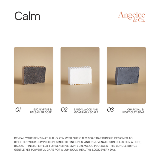 Calm: 3-Bar Soap Variety Pack